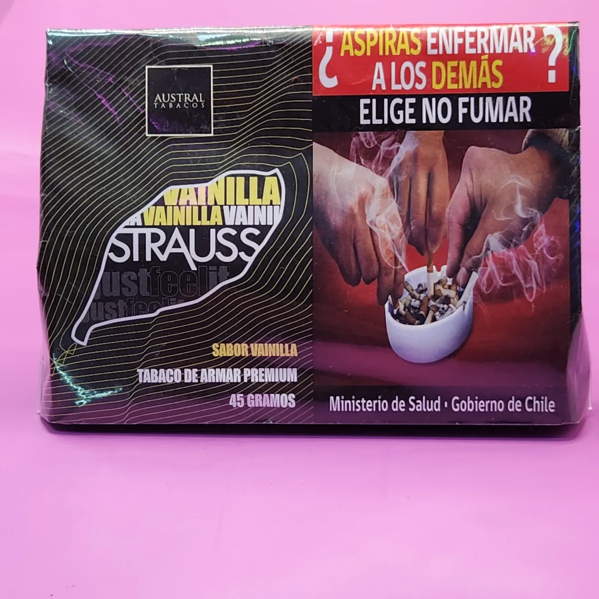 STRAUSS 45GR VAINILLA