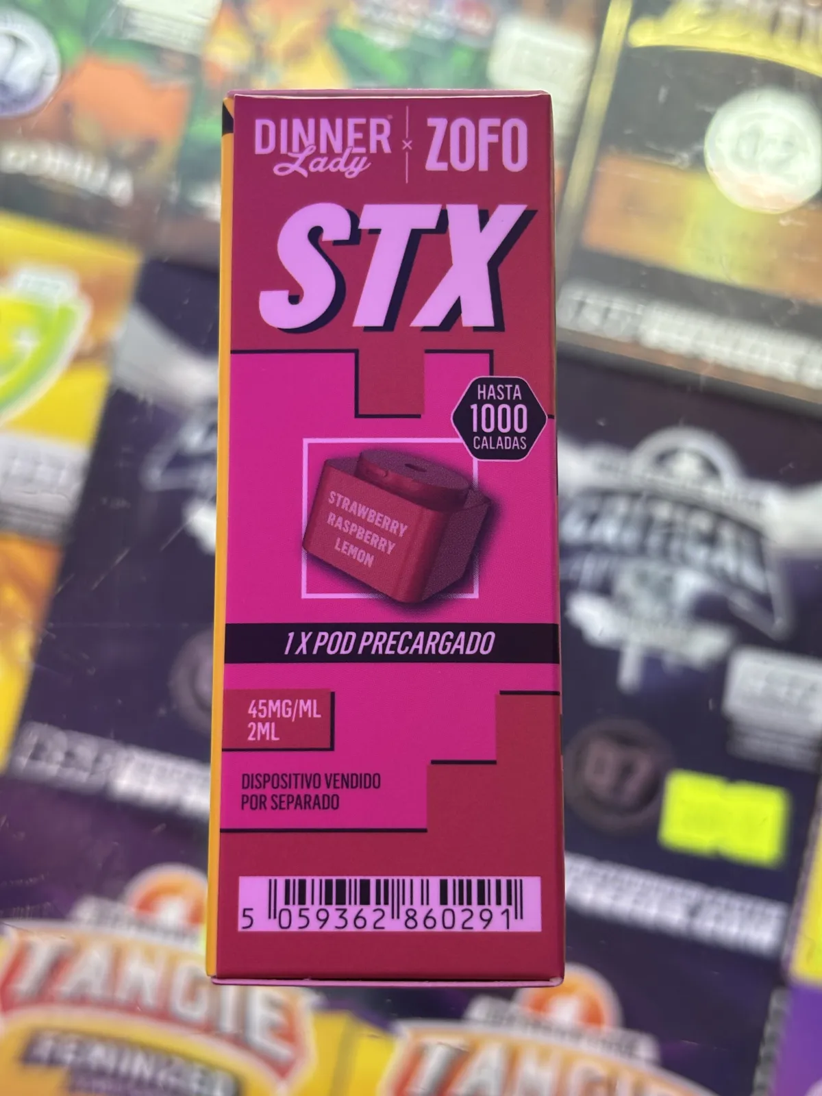 ZOFO STX Pod Strawberry Raspberry Lemon